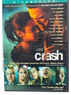 Crash Widescreen DVD Lions Gate Home Entertainment 2004 122 Minutes Used READ